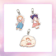 Love is an Illusion! - SD Acrylic Keyring